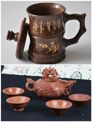 怎样选购上等的木鱼石茶具